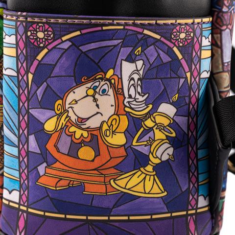 Loungefly Disney Beauty and the Beast Belle Castle Series Mini Backpack