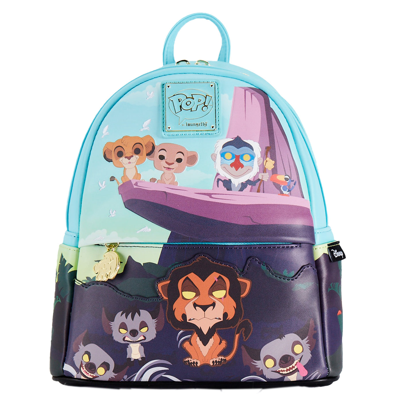 Loungefly Pop! Disney The Lion King Pride Rock Mini Backpack
