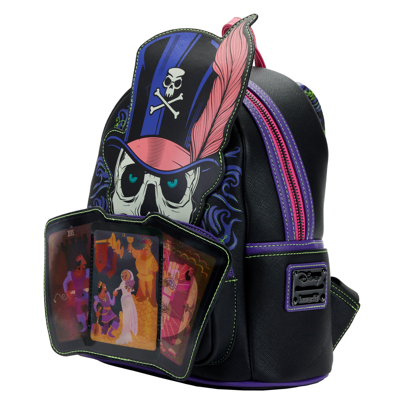 Loungefly Disney Princess & The Frog Dr. Facilier Lenicular Mini Backpack