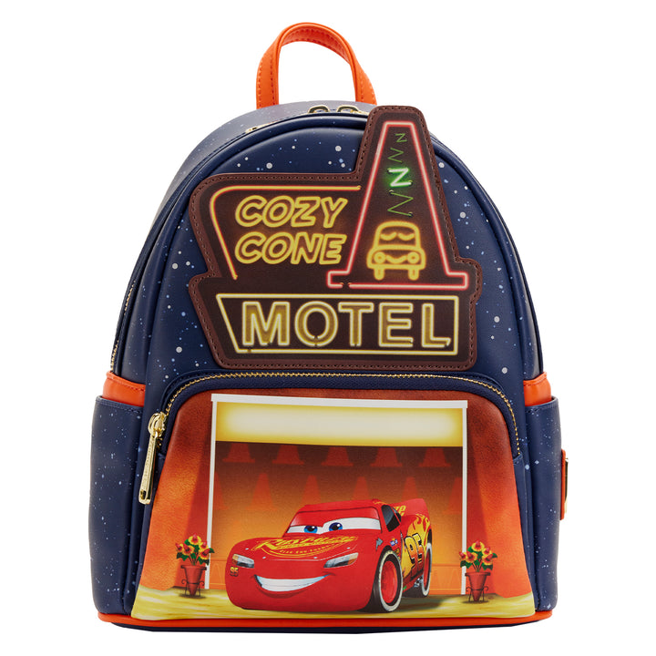 Loungefly Disney Pixar Moments Cars Cozy Cone Mini Backpack