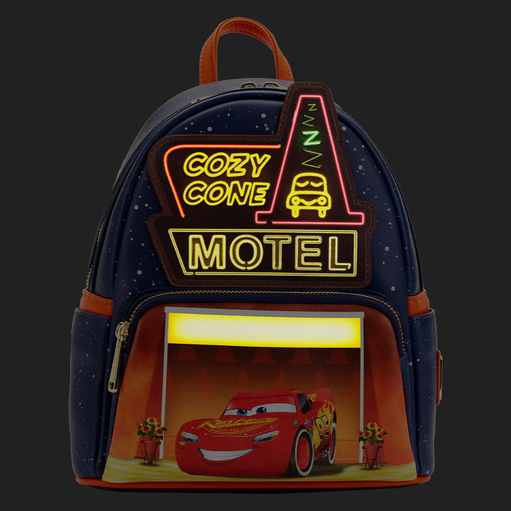 Loungefly Disney Pixar Moments Cars Cozy Cone Mini Backpack