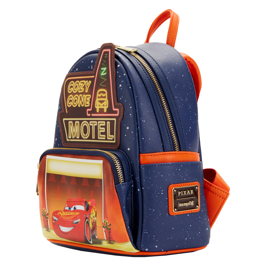 Loungefly Disney Pixar Moments Cars Cozy Cone Mini Backpack