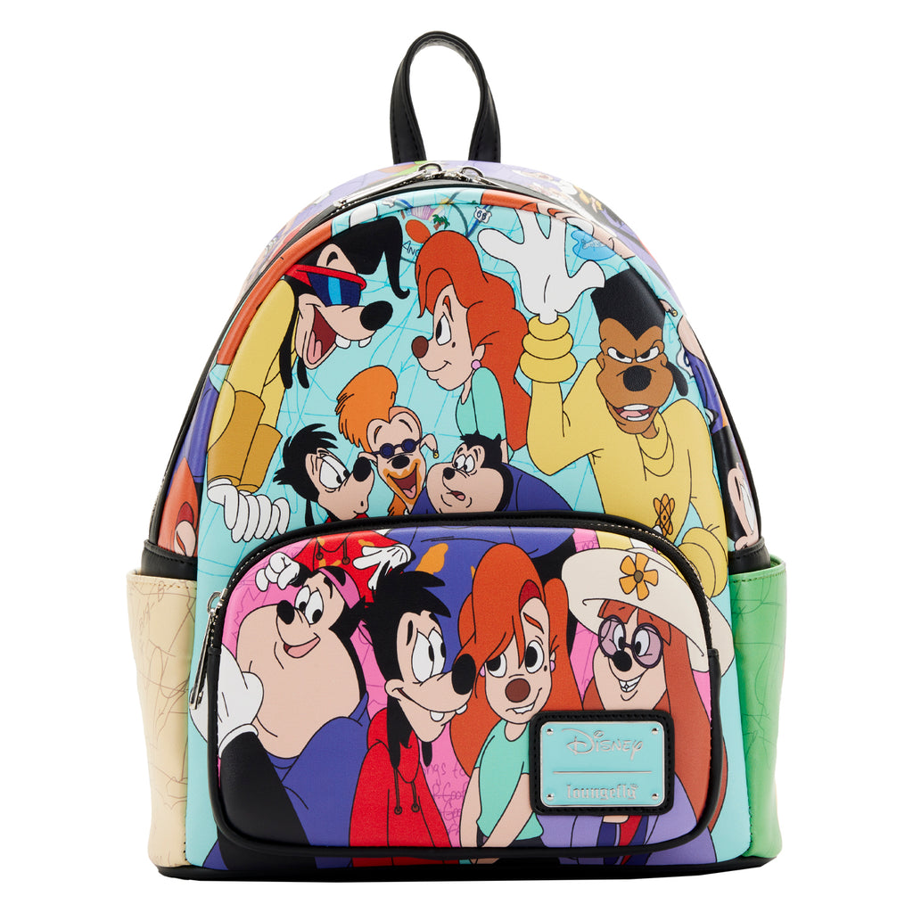 Disney Goofy Movie Collage Mini Backpack – Grotto Treasures display picture 1