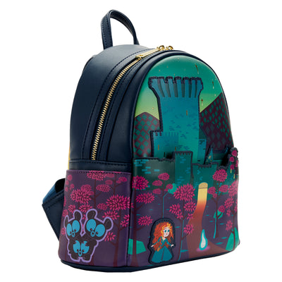 Loungefly Disney Pixar Brave Princess Castle Series Mini Backpack