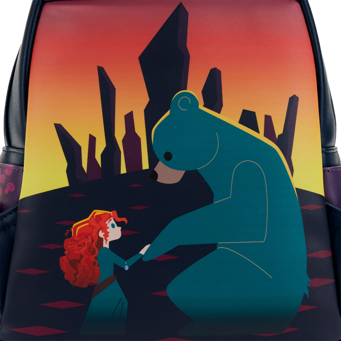 Loungefly Disney Pixar Brave Princess Castle Series Mini Backpack