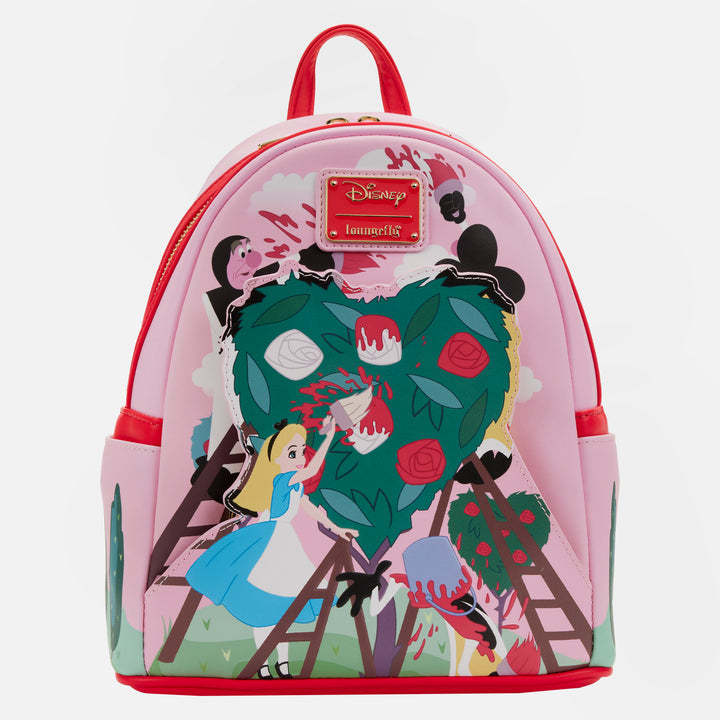 Disney Alice in Wonderland Painting the Roses Red Mini Backpack