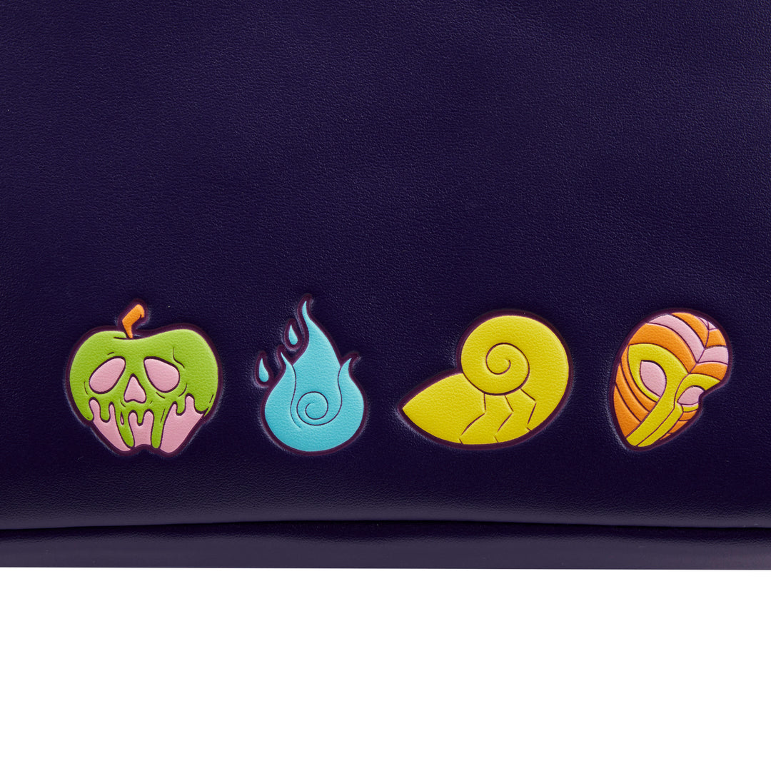 Disney Villains Triple Pocket Glow in the Dark Mini Backpack