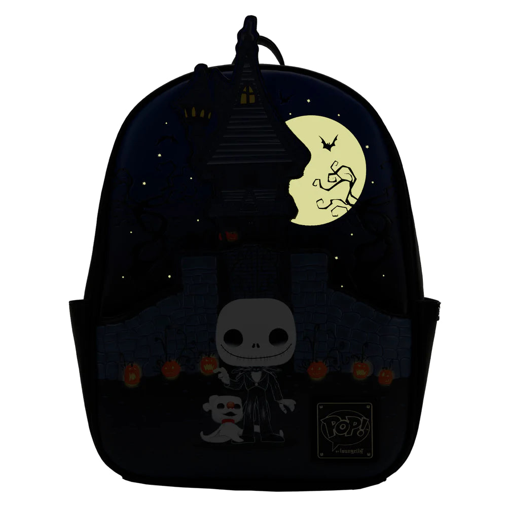 Loungefly Pop! Disney The Nightmare Before Christmas Jack Skellington Mini Backpack