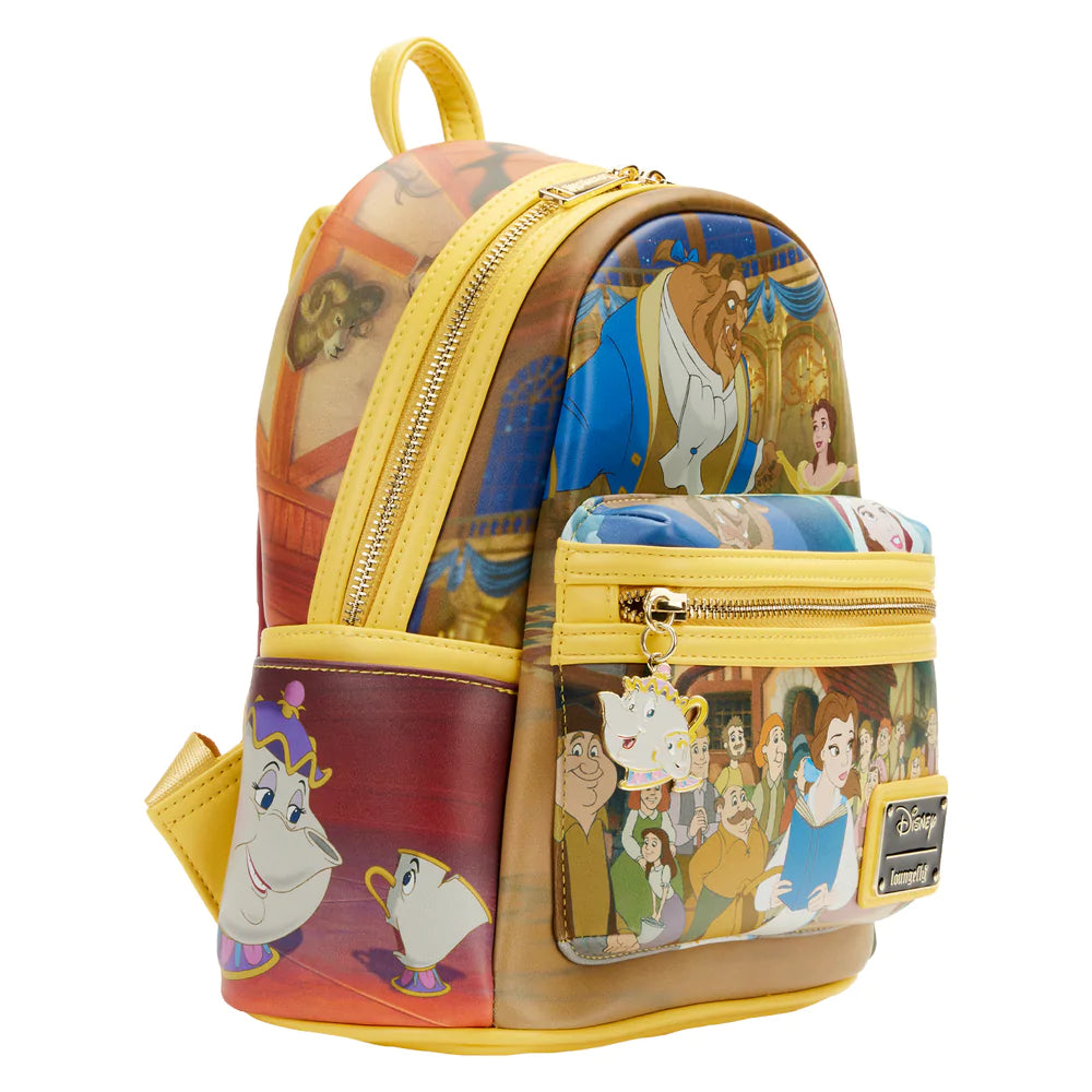 Disney The Beauty and the Beast Princess Scenes Mini Backpack