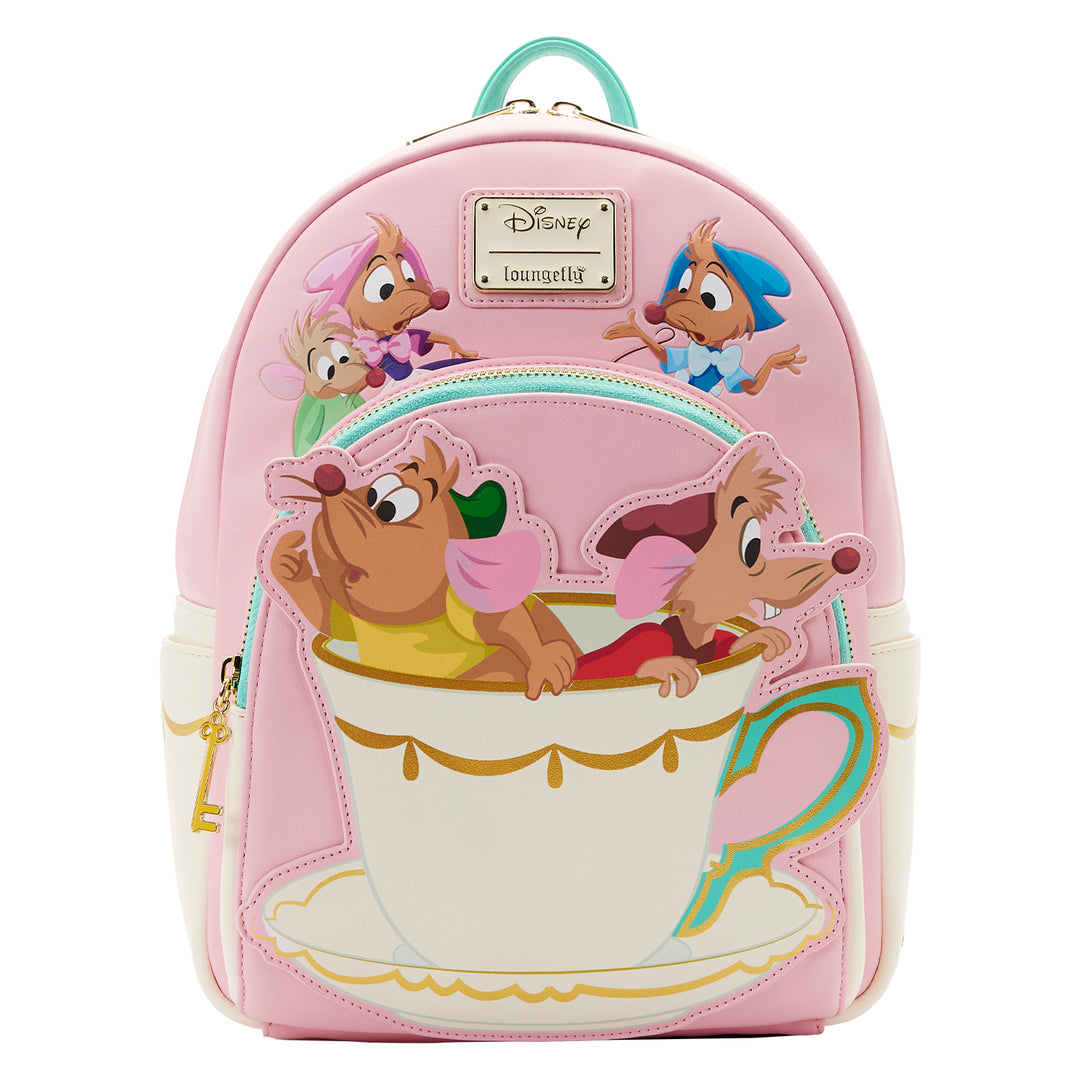 Disney Cinderella Gus Gus & Jack Teacup Mini Backpack