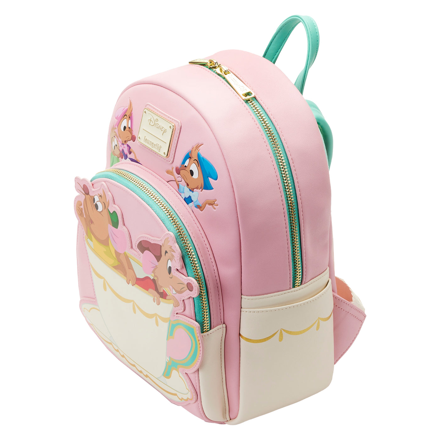 Disney Cinderella Gus Gus & Jack Teacup Mini Backpack