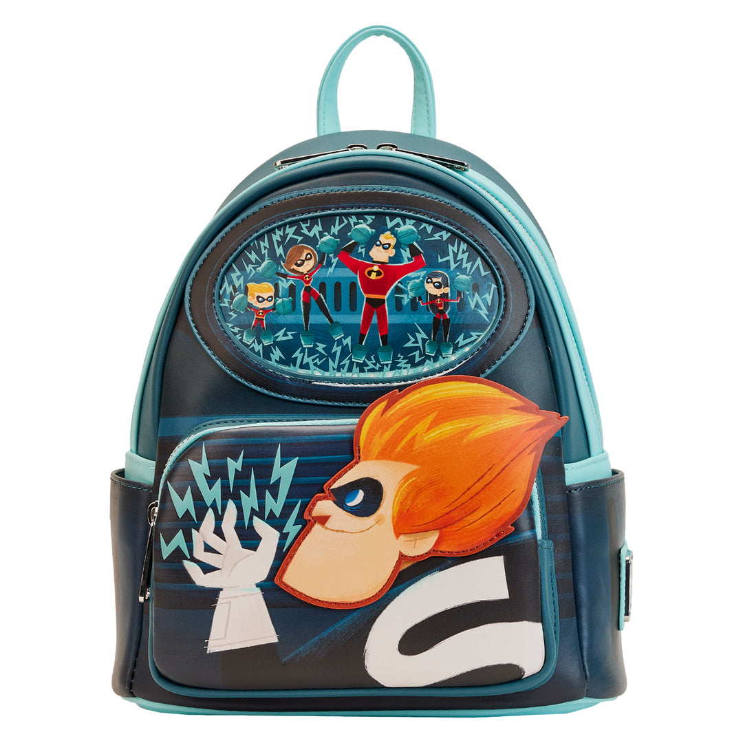 Disney Pixar Moments The Incredibles Syndrome Glow in the Dark Mini Backpack