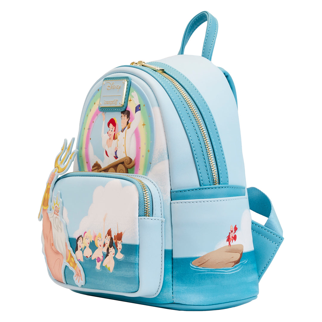 Disney The Little Mermaid Tritons Gift Mini Backpack