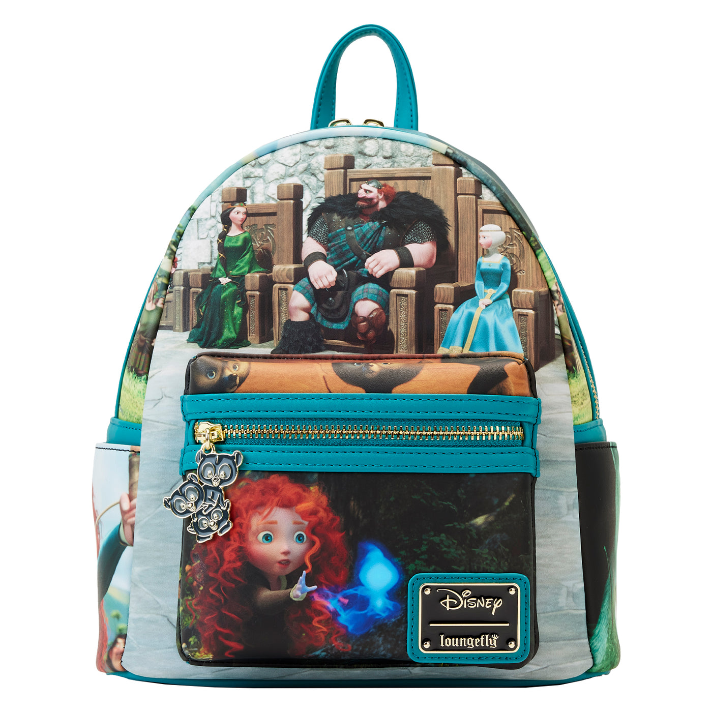 Disney Pixar Brave Merida Princess Scenes Mini Backpack