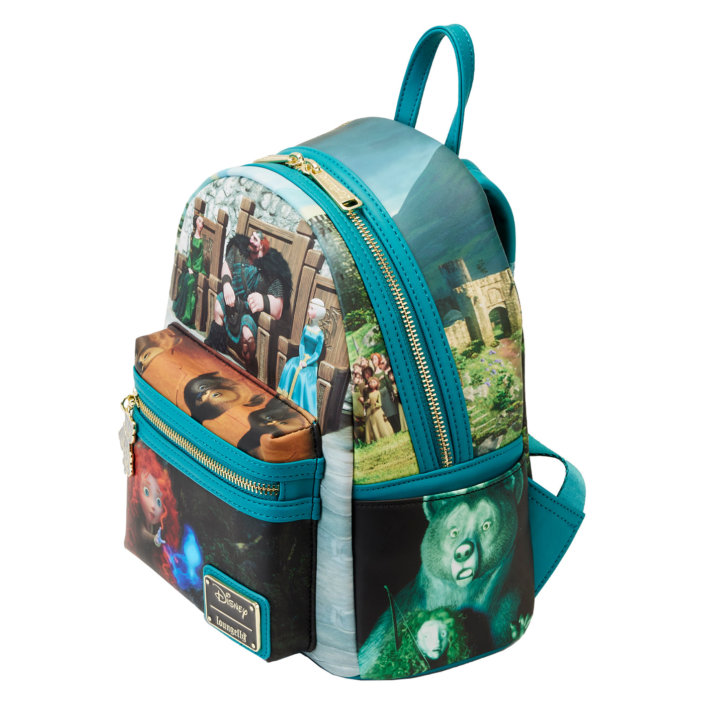 Disney Pixar Brave Merida Princess Scenes Mini Backpack