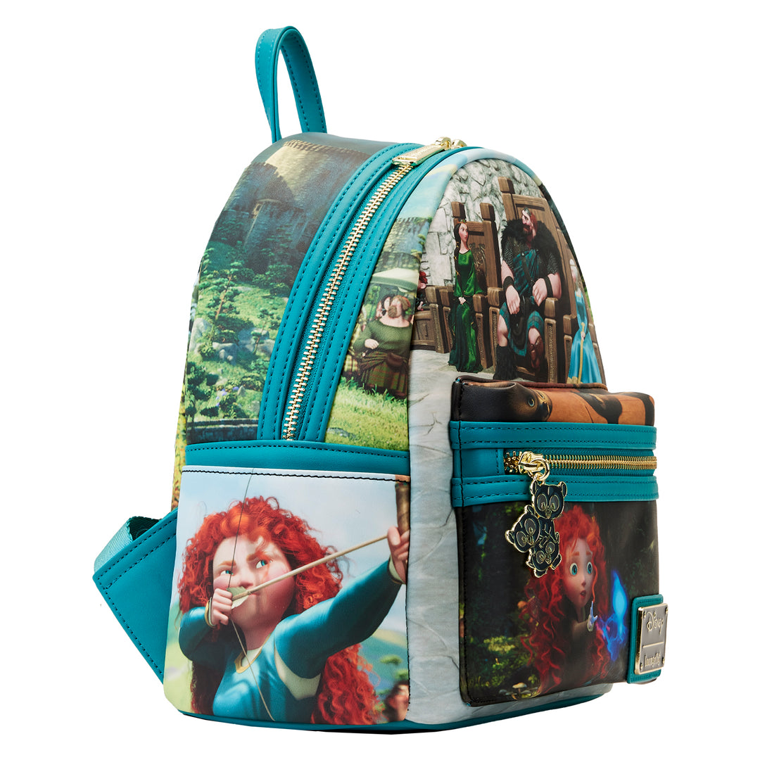 Disney Pixar Brave Merida Princess Scenes Mini Backpack