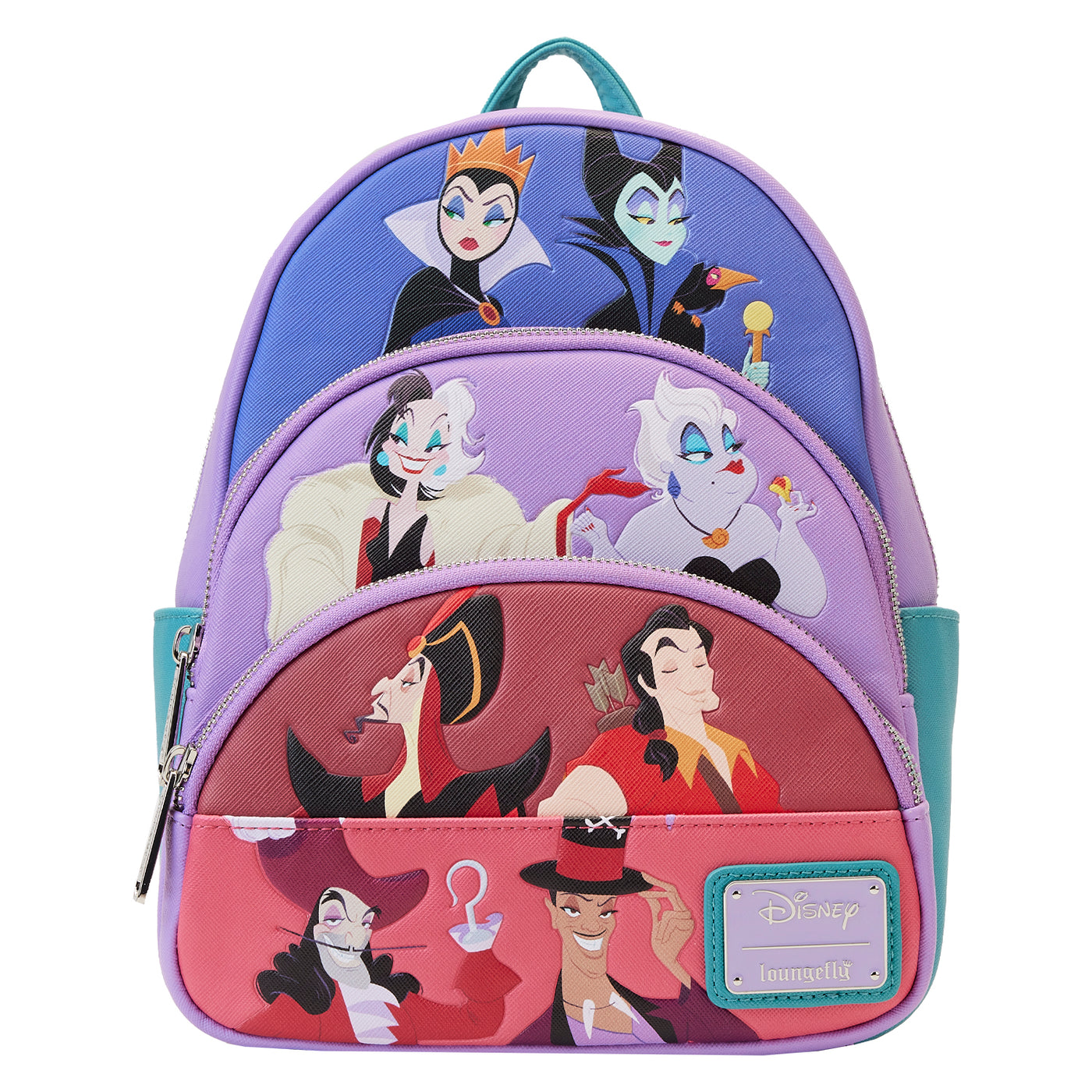 Disney Villains Color Block Mini Backpack
