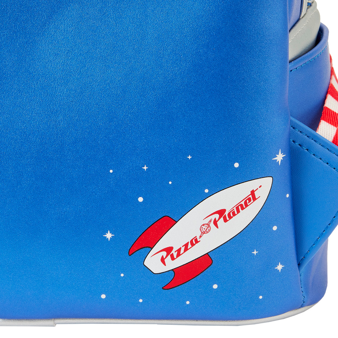 Loungefly Disney Pixar Toy Story Pizza Planet Space Entry Lenticular Mini Backpack