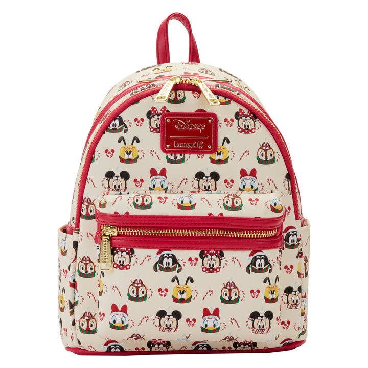 Disney Holiday Hot Cocoa Mugs AOP Mini Backpack W/Headband Ears Set