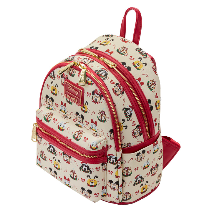 Disney Holiday Hot Cocoa Mugs AOP Mini Backpack W/Headband Ears Set