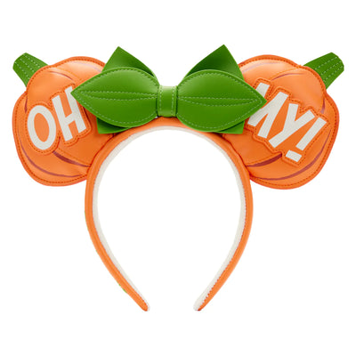 Disney Minnie Pumpkin Oh My Glow in the Dark Ears Headband