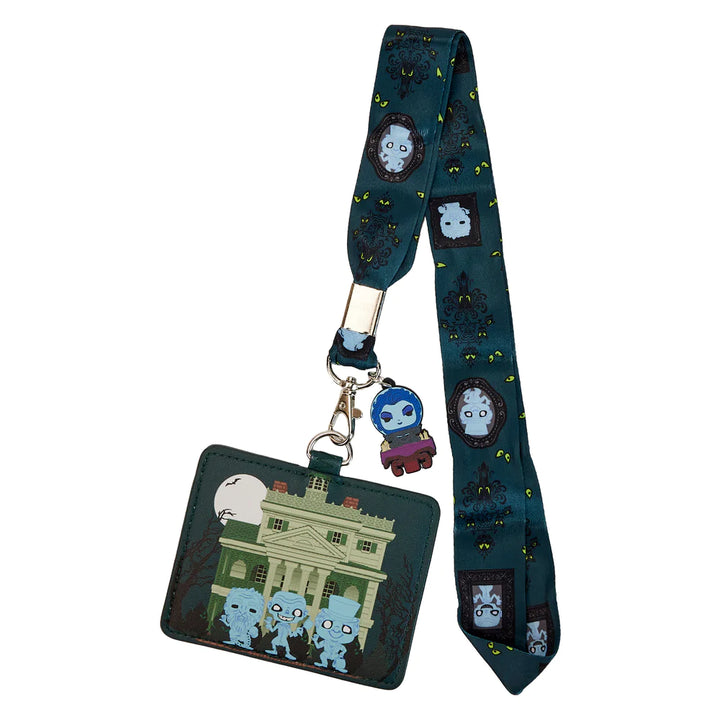 Disney Haunted Mansion Pop! Lanyard W/PU Cardholder