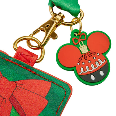 Disney Chip & Dale Ornaments Lanyard W/PU Cardholder