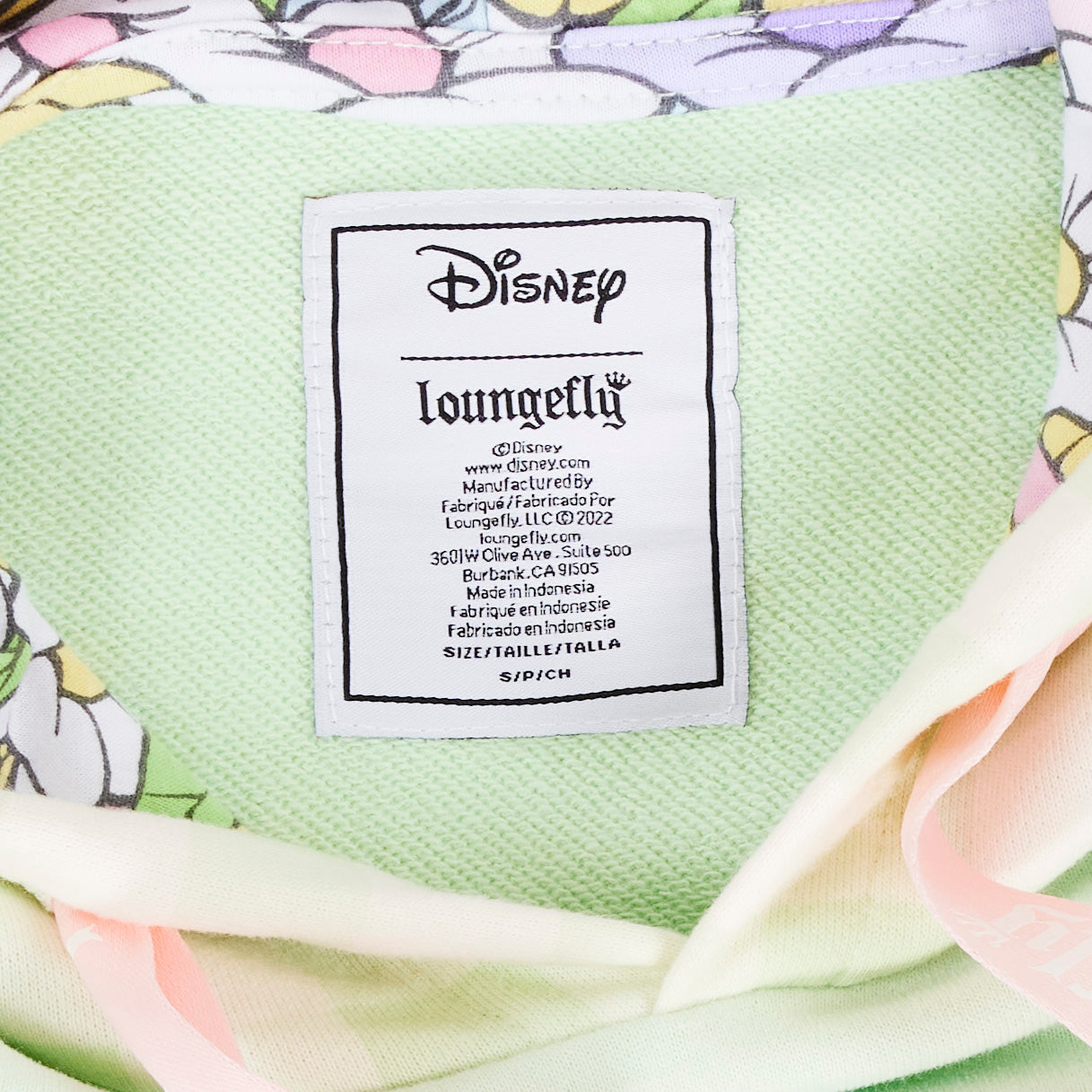 Loungefly Disney Bambi and Flower Print Hoodie
