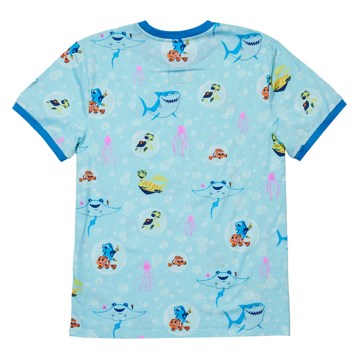 Disney Pixar Finding Nemo 20th Anniversary Bubbles Print Tee