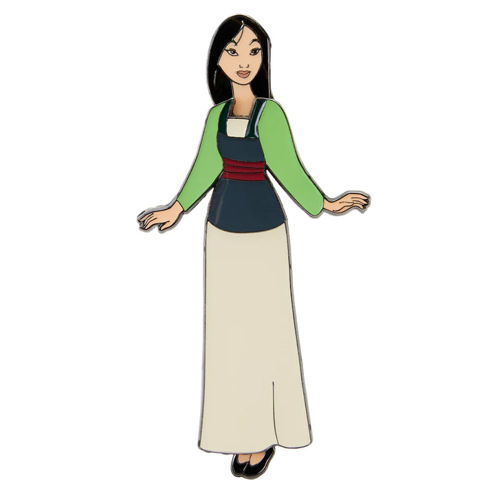 Disney Mulan Paper Doll Magnetic Pin Set