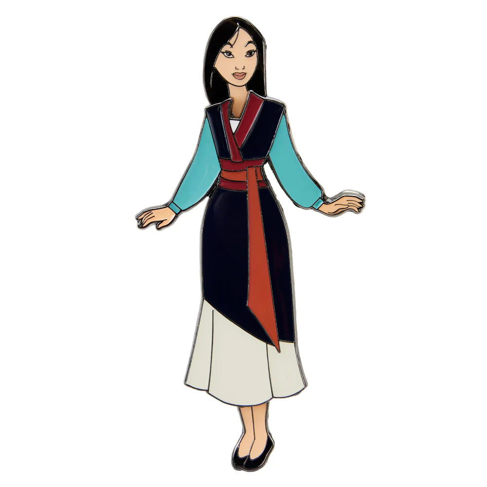 Disney Mulan Paper Doll Magnetic Pin Set