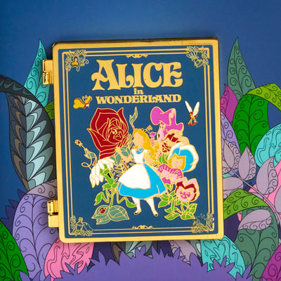 Loungefly Alice in Wonderland Book 3" Collector Box Pin