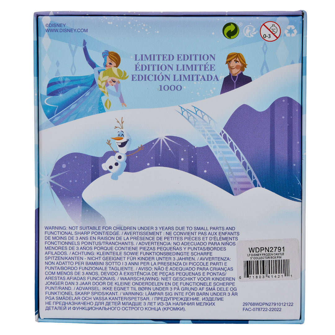 Loungefly Disney Frozen Castle 3" Collector Box Pin