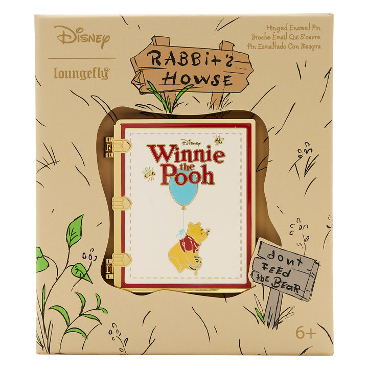 Loungefly Disney Winnie the Pooh Classic Book 3" Collector Box Pin