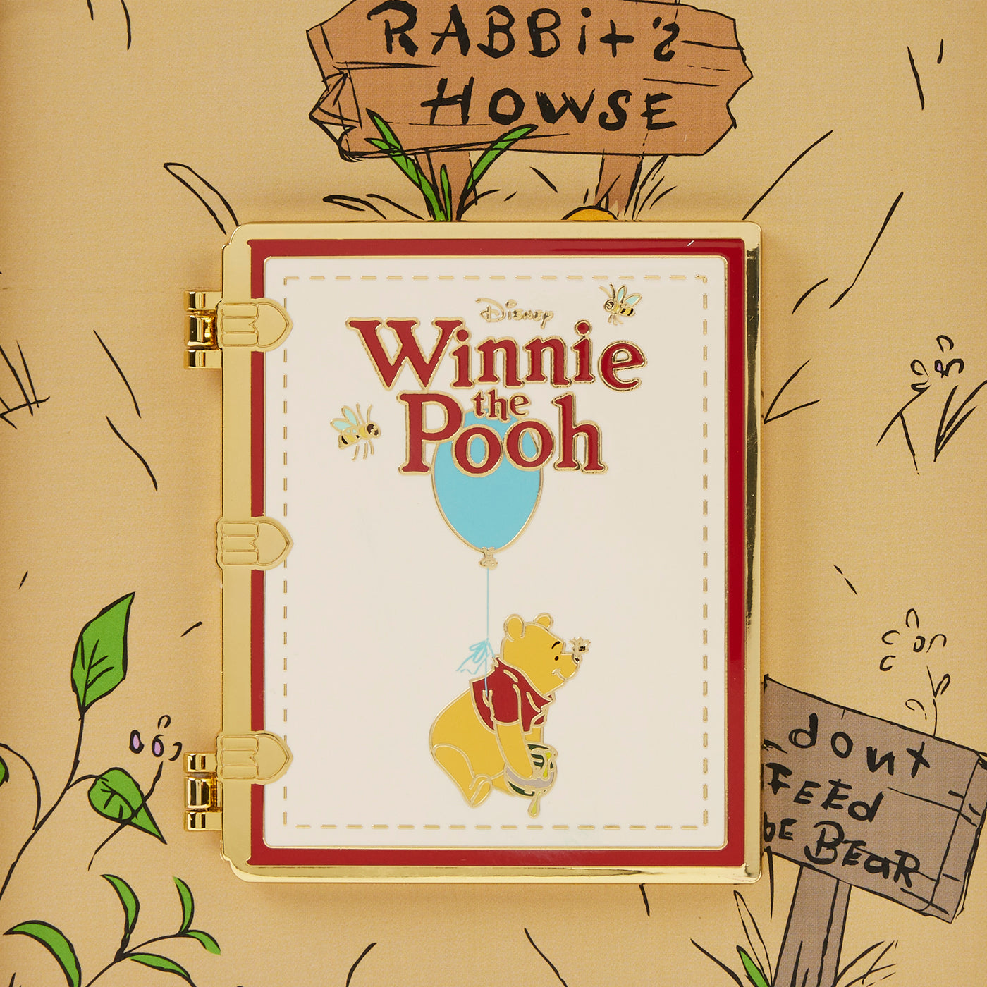 Disney Winnie the Pooh Classic Book 3" Collector Box Pin