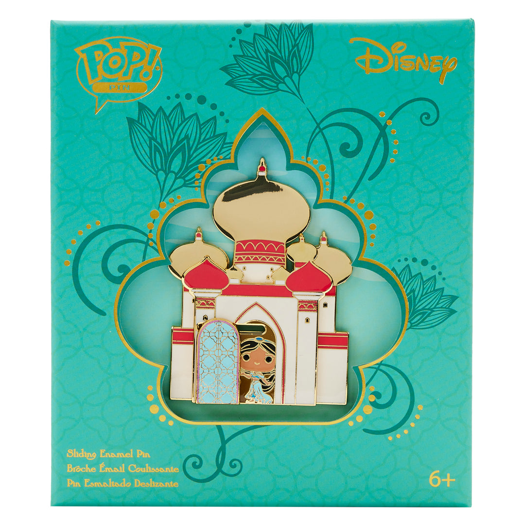 Disney Pop! Aladdin Jasmine Palace 3" Collector Box Pin