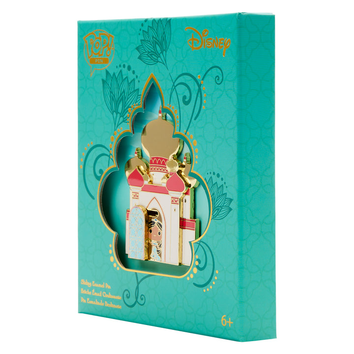 Disney Pop! Aladdin Jasmine Palace 3" Collector Box Pin