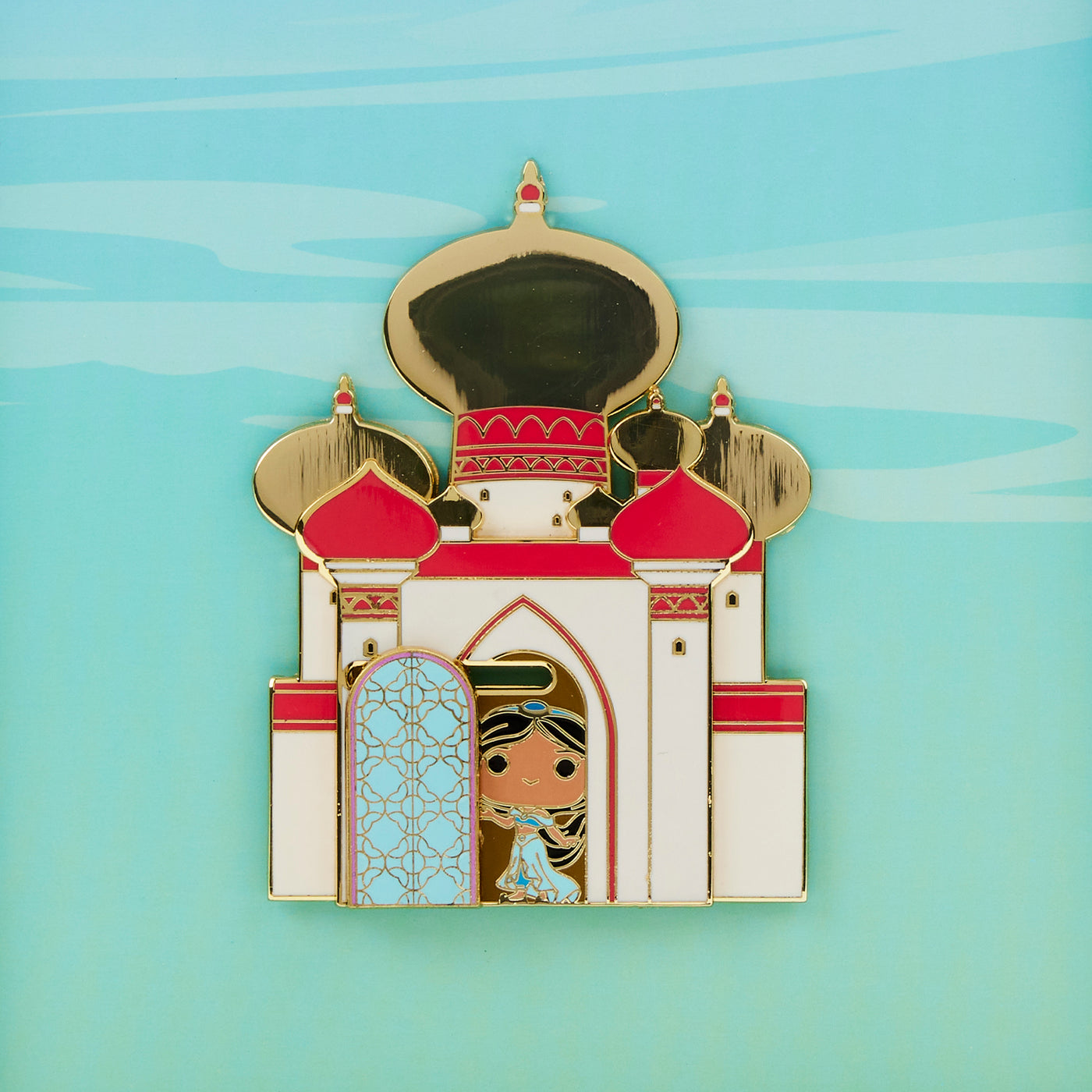 Disney Pop! Aladdin Jasmine Palace 3" Collector Box Pin