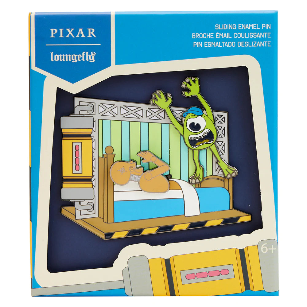 Loungefly Disney Pixar Monsters University Scare Games 3" Collector Box Pin
