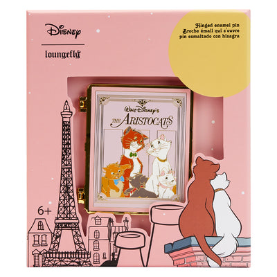 Disney Classic Books The Aristocats 3" Collector Box Pin Limited Edition