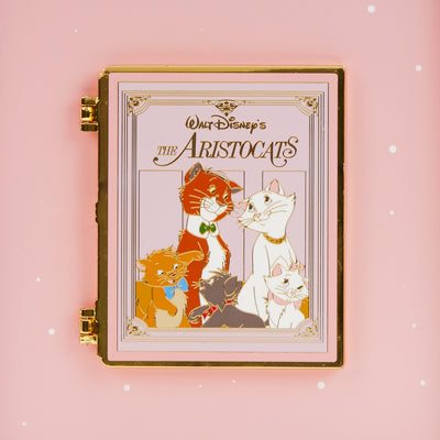 Disney Classic Books The Aristocats 3" Collector Box Pin Limited Edition