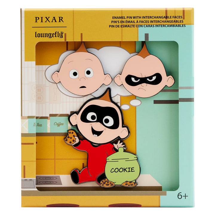 Disney Pixar The Incredibles Jack Jack Emotions Pin Set