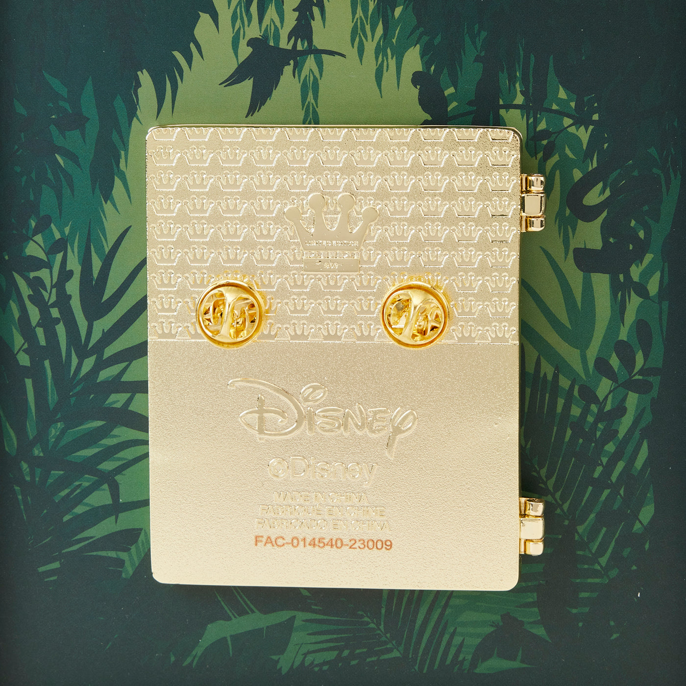 Disney Jungle Book Classic Book 3" Collector's Box Pin Limited Edition