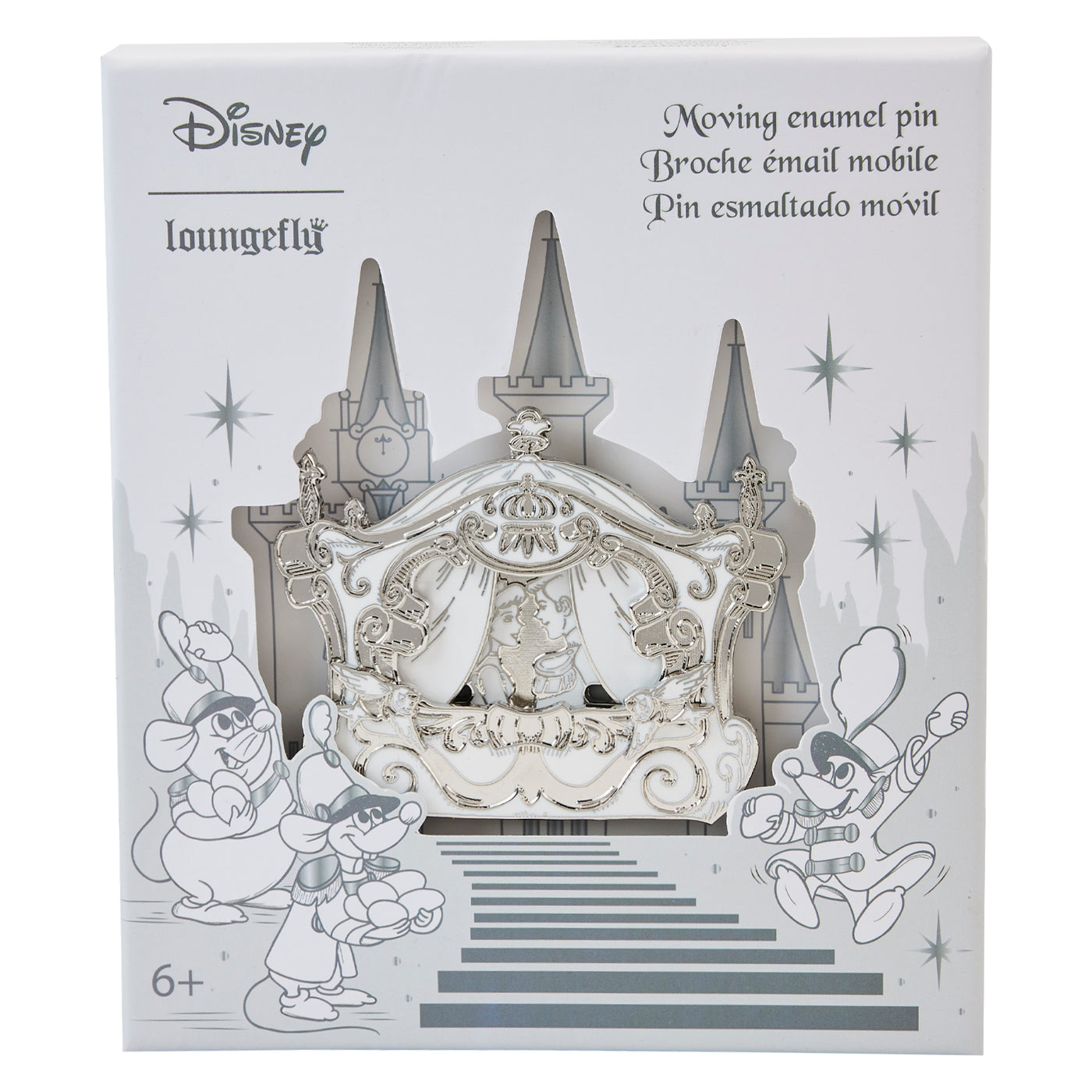 Disney Cinderella Happily Ever After 3" Collector's Box Pin Limited Edition