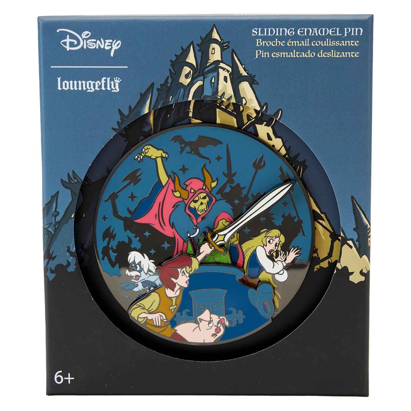 Disney The Black Cauldron Glow in the Dark 3" Collector's Box Pin Limited Edition
