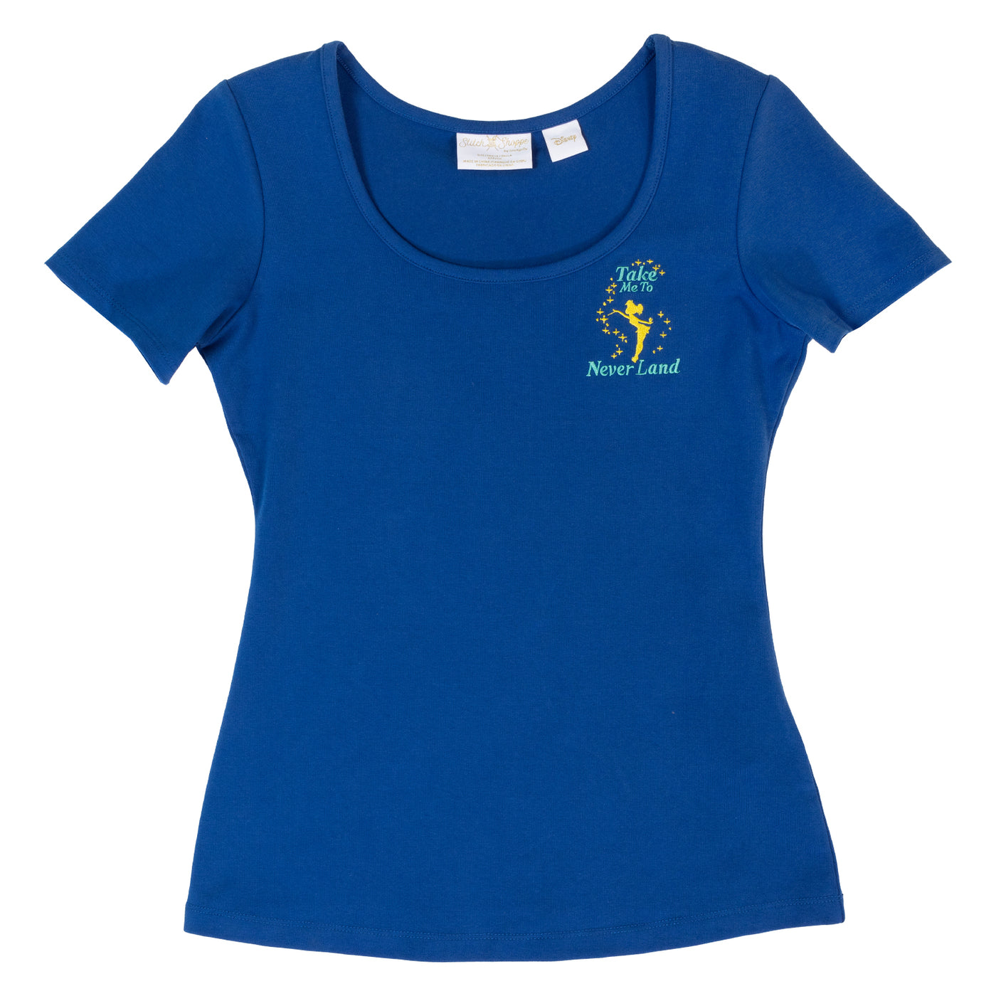 Stitch Shoppe by Loungefly Disney Peter Pan Tinkerbell "Kelly" Fashion Top Shirt