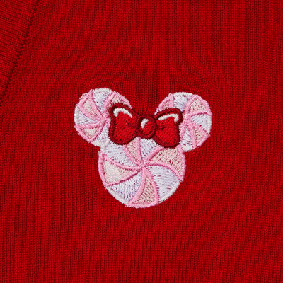 Stitch Shoppe by Loungefly Disney Gingerbread Friends "Alexa" Cropped Cardigan Sweater