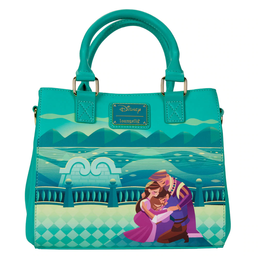 Loungefly Disney Tangled Rapunzel Castle Series Crossbody