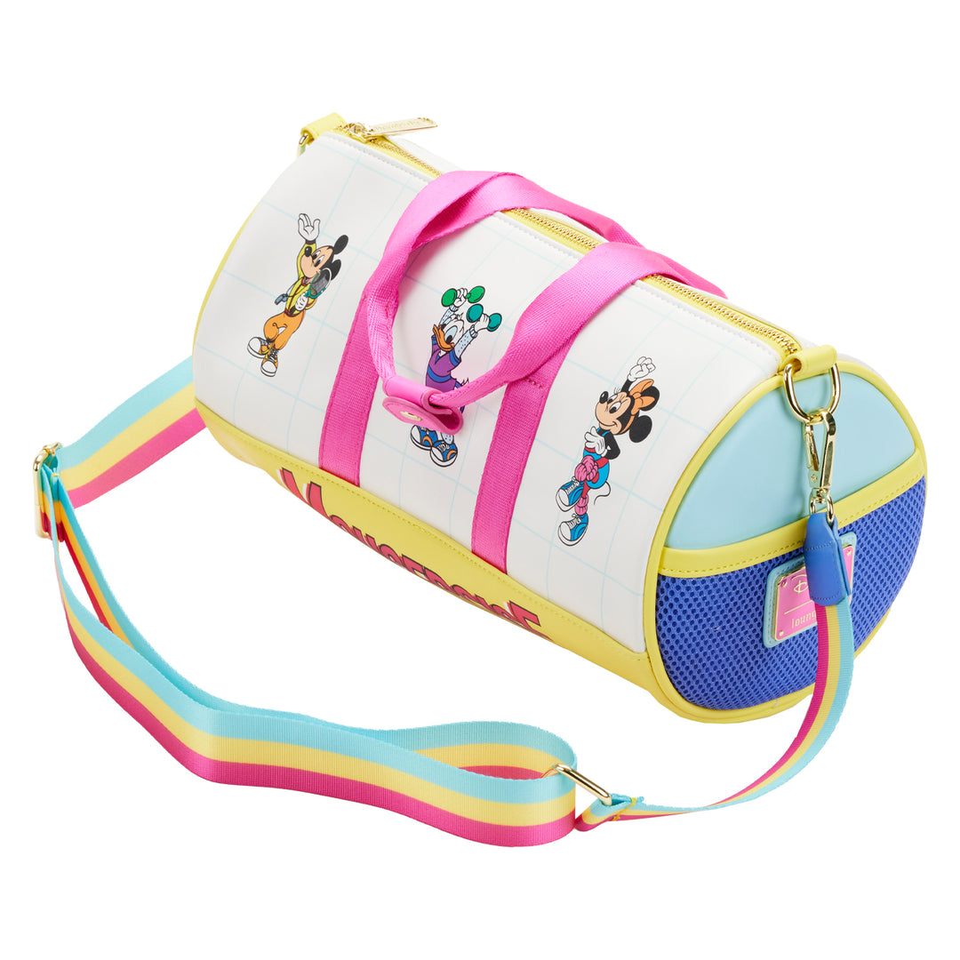 Loungefly Disney Mousercise Duffle Bag