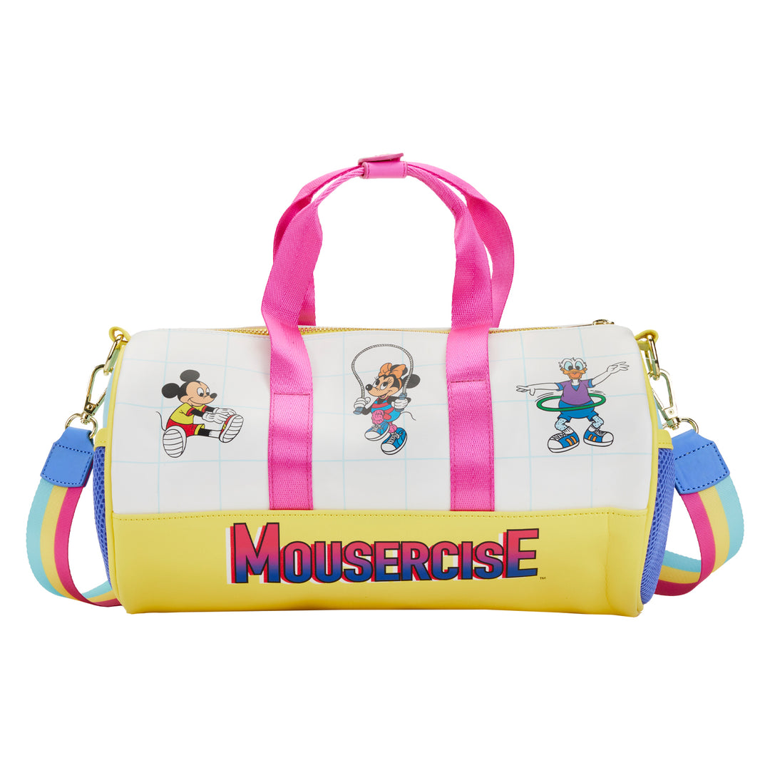 Loungefly Disney Mousercise Duffle Bag